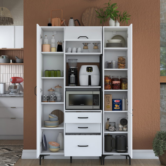 Hanah Home Armario multiusos JE118 - 2964 Blanco Hanah Home Armario multiusos JE118 - 2964 Blanco